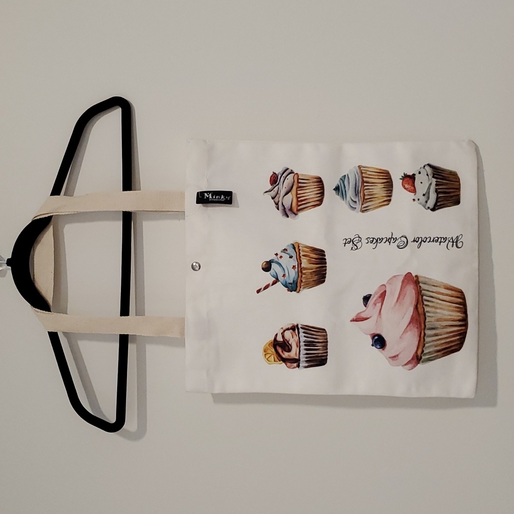Sweet Treats Tote Cupcakes Multipurpose tote bag travel office beach book club